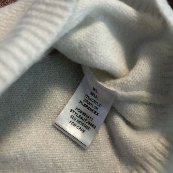 Promesa sweater colorblock stripe M/L top pullover long sleeve EUC - Picture 2 of 15